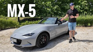 ÉLMÉNYAUTÓ így utoljára  Mazda MX5 2024 20 G184  TESZT [upl. by Ruthann152]