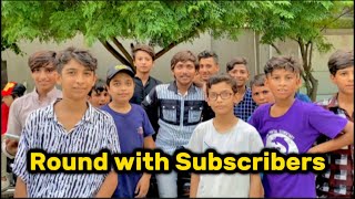 Subscribers k sath round on Shahab pura road  Ustad Noel with Group [upl. by Jenelle595]