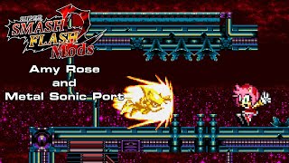 SSF2 9B Mods Metal Sonic Port  Amy [upl. by Obadiah]