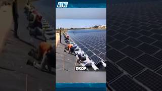 Innovative Floating Solar Power Station—Watch the Incredible Launch [upl. by Kinom]