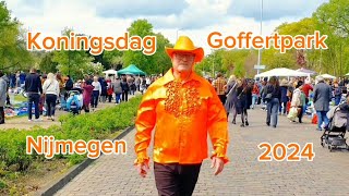 Koningsdag Goffertpark Nijmegen 2024 [upl. by Ainorev]