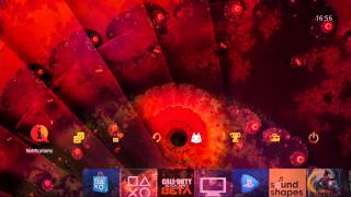 Spiral Dynamic Theme  PS4 Theme Showcase [upl. by Weidar317]