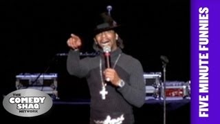 Katt Williams⎢Spinner Hubcaps⎢Shaqs Five Minute Funnies⎢Comedy Shaq [upl. by Yerahcaz]