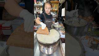 Chinese Traditional Crepe Jian Bing shortsvideo [upl. by Furlong]