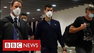 Novak Djokovic deported after losing Australia visa battle  BBC News [upl. by Aihsenal]