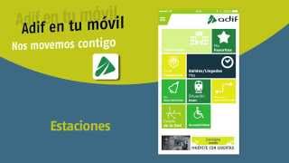 App Adif en tu móvil  Presentación  Tutorial [upl. by Mazonson]