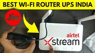 Best ups for WiFi router airtel xstream jio fiber best ups airtel xtream fiber Latest New Video [upl. by Kra386]