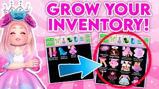 How To GROW Your Royale High Inventory amp Get Your Dream Items 💖 Royale High Trading and Farming [upl. by Waterer]