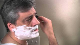 How To Lather Mitchells Wool Fat Shave Soap [upl. by Maccarone208]