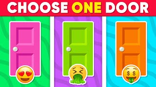 Choose One Door 🚪 2 GOOD and 1 BAD  Dont Choose The Wrong Door 🥵 [upl. by Rialb]