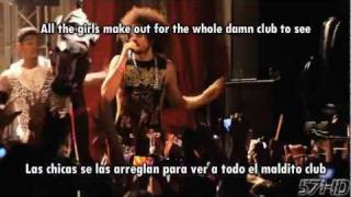 LMFAO  Sorry For Party Rocking HD Live Subtitulado Español English Lyrics [upl. by Waldemar]