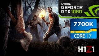 H1Z1 Just Survive  Ultra Settings  GTX 1060 6gb  i77700K 42GHz [upl. by Sibbie739]