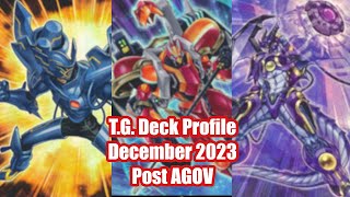 TG Deck Profile December 2023 [upl. by Eedya384]