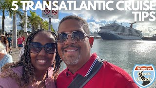 Top 5 Transatlantic Repositioning Cruise Tips for First Timers [upl. by Ynad555]