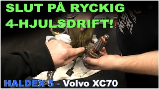 Service på haldex Volvo XC70 AWD [upl. by Blunk458]