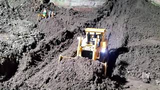 RC4WD DXR2 Dozer Extreme Pushing [upl. by Barbra975]