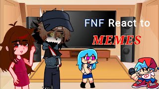 FNF react to memeshi again [upl. by Delogu]