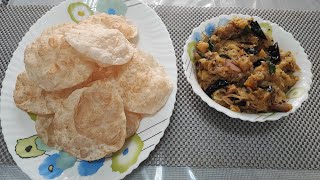 Poori Pottato curry  Poori Bhaji Common kitchen tips Geetha devi pillai Malayalam channel [upl. by Ardnat986]