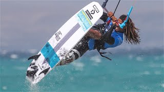 Airton Cozzolino and Matchu Lopes  GKA Kite Surf World Tour in Sotavento Fuerteventura [upl. by Joelie]