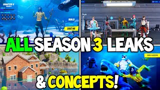 Fortnite Season 3  ALL Leaks and Concepts [upl. by Kristianson148]