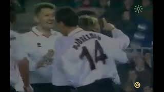 Gaizka Mendieta thundervolley against Barcelona in 1999 [upl. by Asli]