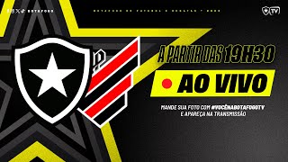 AO VIVO  Botafogo x AthleticoPR  28ª Rodada Brasileirão [upl. by Daffy]