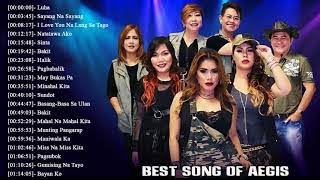 AEGIS Greatest Hits Songs Full Album Best OPM Tagalog Love Songs Playlist 2018 [upl. by Sivra]