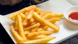 Perfect Crispy French Fries  Crispy Fries Recipe  Frozen Fries Recipe [upl. by Geralda32]