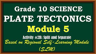 SCIENCE 10 Module 5 Act2B Split and Separate [upl. by Oilegor]