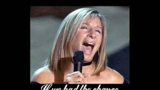 Barbara Streisand  The Way We Were Lyrics [upl. by Tehr]