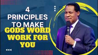 4 PRINCIPLES TO APPLY TO MAKE GODS WORD WORK FOR YOU  PASTOR CHRIS OYAKHILOME [upl. by Gabriel]