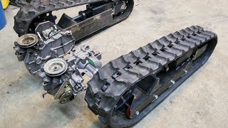 Making Skid Steer Driving System Tracks [upl. by Ebonee153]