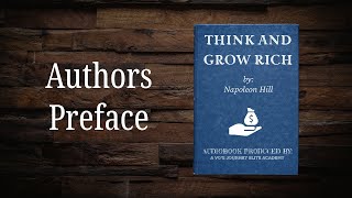 Think and Grow Rich by Napoleon Hill  Preface  Audiobook [upl. by Navy]