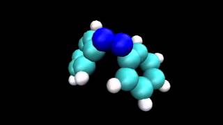 Simulation of photoisomerization of cisazobenzene [upl. by Bloomer94]