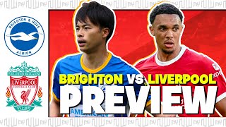 BRIGHTON vs LIVERPOOL 🔥 Preview  Starting XI amp Score Prediction  LFC Fan Reaction [upl. by Lyall]