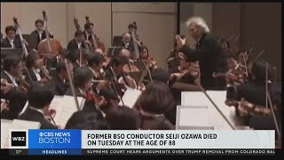 Former Boston Symphony Orchestra conductor Seiji Ozawa dies at 88 [upl. by Kennedy]