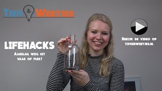 Maak een smerige vaas of fles makkelijk schoon met deze tip [upl. by Trahern786]