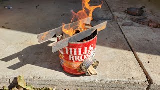 Cheap amp Quick DIY Rocket Stove [upl. by Ecinaj]