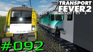 Transport Fever 2 092  Kombinierter Warentransport Gameplay German Deutsch [upl. by Adnalram]