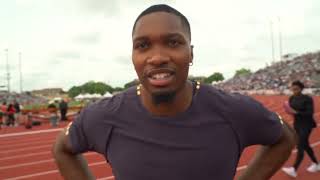 Josephus Lyles On 2035 28 200m At Texas Relays Plus More On Moving To Houston Training Group [upl. by Hgielrak]