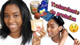 TRATAMIENTO DE PROTEÍNA PARA EL CABELLO CONMIGO  Mary Pulido [upl. by Nossila409]