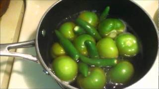 SALSA VERDE Sin Tomate  El Mister Cocina [upl. by Atiekram]