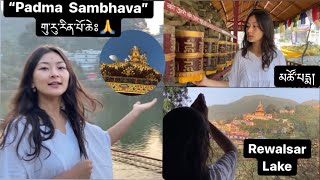 Rewalsar Lake Guru Padma Sambhava  Tso Pema Monastery Mandi Himachal Pradesh tibetan vlogger [upl. by Anel928]