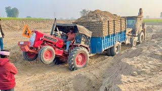 Mahindra 575 ट्रैक्टर को बहुत से मुश्किल निकाल  Tractor Videos [upl. by Lrigybab]