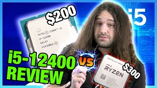 AMD Defeat Intel i512400 CPU Review amp Benchmarks vs Ryzen [upl. by Hahnke104]