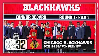 Chicago Blackhawks 202324 Season Preview  Prediction [upl. by Uliram]