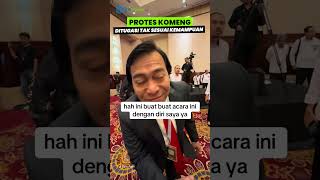 Ditempatkan di Komite II DPD RI yang Bukan Bidang Kemampuannya Komeng Saya Harus Belajar ke Mana [upl. by Merissa]