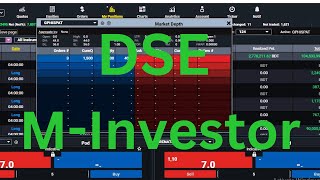 DSEInvestor  Web trading DSE Mobile [upl. by Weingartner]