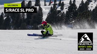 Salomon SRace SL PRO  NeveItalia SkiTest 20232024 [upl. by Goodson]