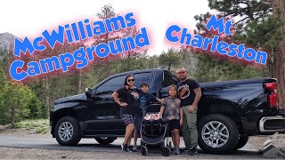 First Camping Trip Ever McWilliams Campground at Mt Charleston June 2022 [upl. by Yorick]